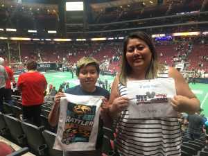 Marissa attended Arizona Rattlers vs. Sioux Falls Storm - IFL - 2019 United Bowl on Jul 13th 2019 via VetTix 