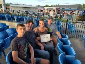 Rebecca attended Chris Young: Raised on Country Tour - Country on Jul 11th 2019 via VetTix 