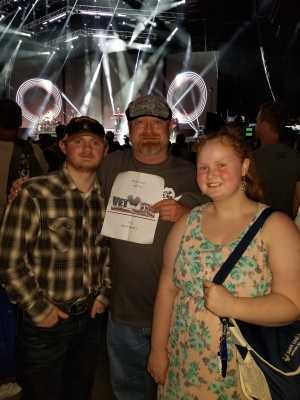 Eric attended Chris Young: Raised on Country Tour - Country on Jul 11th 2019 via VetTix 