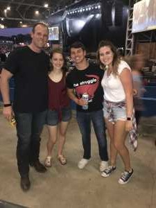 James attended Chris Young: Raised on Country Tour - Country on Jul 11th 2019 via VetTix 