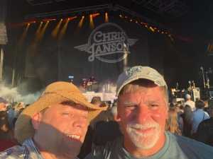 John attended Chris Young: Raised on Country Tour - Country on Jul 11th 2019 via VetTix 