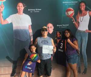 henry attended Phoenix Mercury vs. Atlanta Dream - WNBA on Jul 7th 2019 via VetTix 
