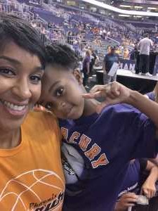 Camile attended Phoenix Mercury vs. Atlanta Dream - WNBA on Jul 7th 2019 via VetTix 