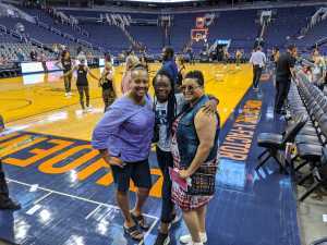 LaRenzo attended Phoenix Mercury vs. Atlanta Dream - WNBA on Jul 7th 2019 via VetTix 