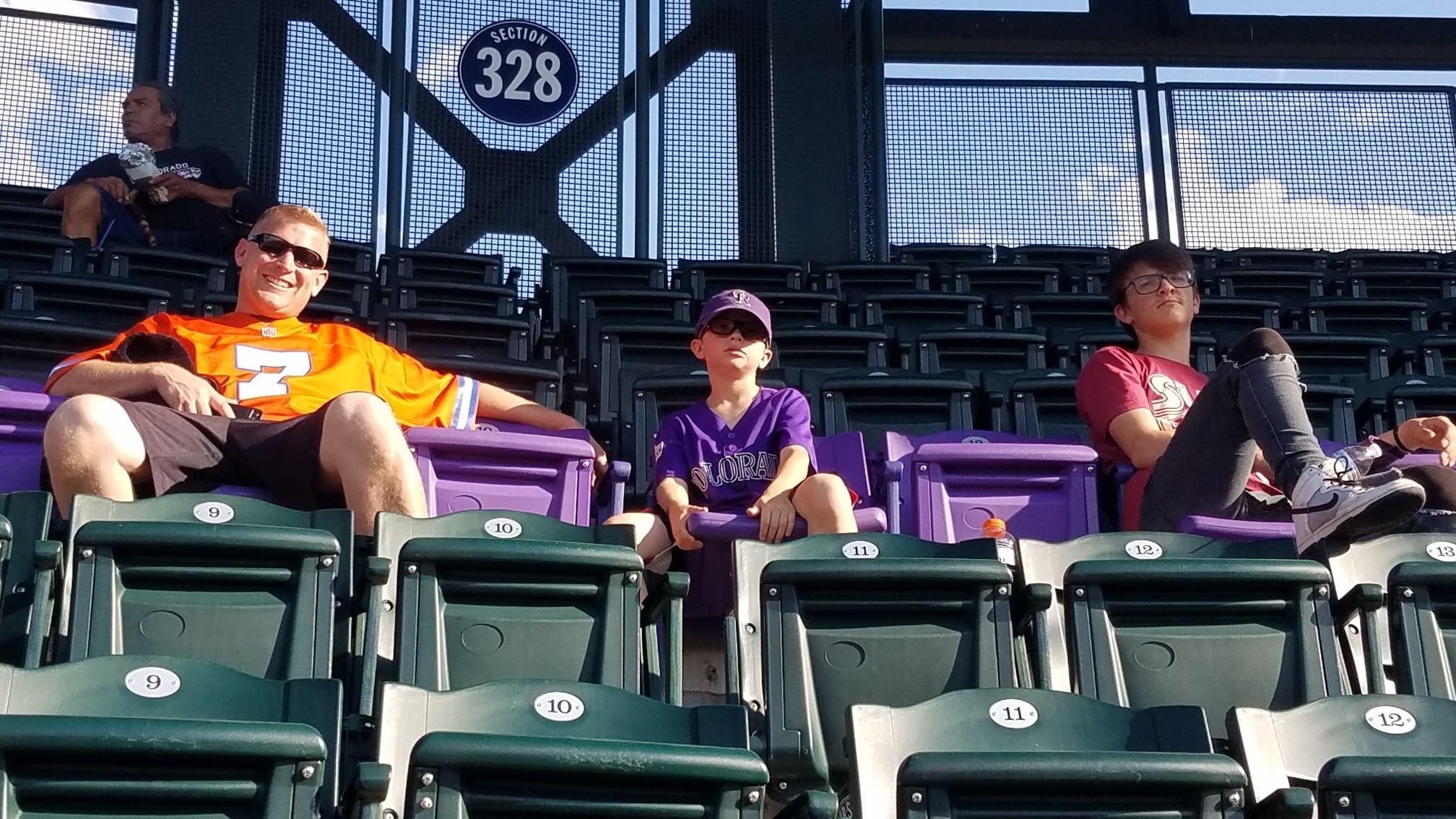 Section 328 at Coors Field 