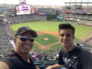 David attended Colorado Rockies vs. Arizona Diamondbacks - MLB on Aug 12th 2019 via VetTix 