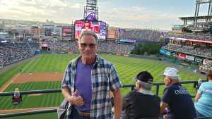 Roy attended Colorado Rockies vs. Arizona Diamondbacks - MLB on Aug 12th 2019 via VetTix 