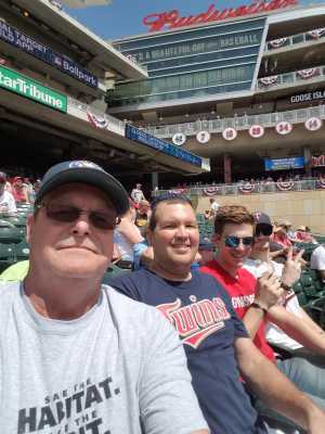 lloyd attended Minnesota Twins vs. Kansas City Royals - MLB on Aug 4th 2019 via VetTix 