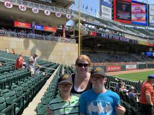 Heather attended Minnesota Twins vs. Kansas City Royals - MLB on Aug 4th 2019 via VetTix 