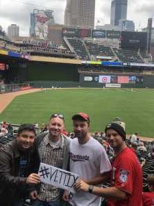 Zachary attended Minnesota Twins vs. Kansas City Royals - MLB on Sep 22nd 2019 via VetTix 
