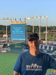 Jerod attended Kansas City Royals vs. Baltimore Orioles - MLB on Aug 30th 2019 via VetTix 