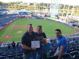 paul and family attended Kansas City Royals vs. Baltimore Orioles - MLB on Aug 30th 2019 via VetTix 