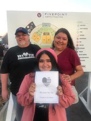 Marvin attended Zac Brown Band: The Owl Tour on Jul 25th 2019 via VetTix 