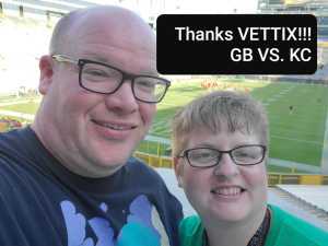 James attended Green Bay Packers vs. Kansas City Chiefs - NFL Preseason on Aug 29th 2019 via VetTix 
