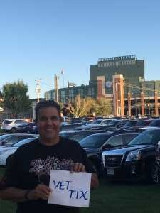 Robert attended Green Bay Packers vs. Kansas City Chiefs - NFL Preseason on Aug 29th 2019 via VetTix 
