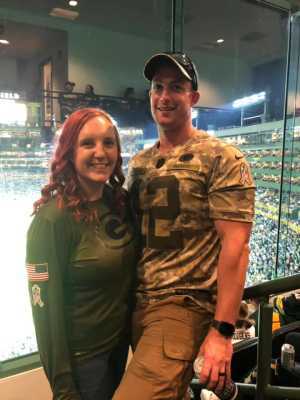 Luke attended Green Bay Packers vs. Kansas City Chiefs - NFL Preseason on Aug 29th 2019 via VetTix 