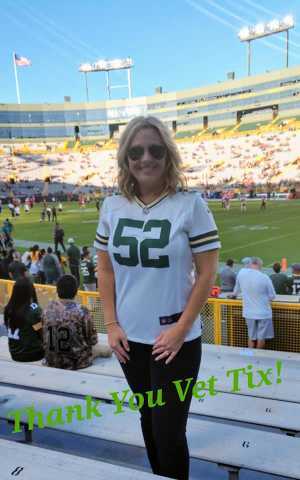 Angela K.  attended Green Bay Packers vs. Kansas City Chiefs - NFL Preseason on Aug 29th 2019 via VetTix 