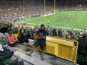 Alfredo attended Green Bay Packers vs. Kansas City Chiefs - NFL Preseason on Aug 29th 2019 via VetTix 
