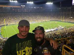 scott attended Green Bay Packers vs. Kansas City Chiefs - NFL Preseason on Aug 29th 2019 via VetTix 