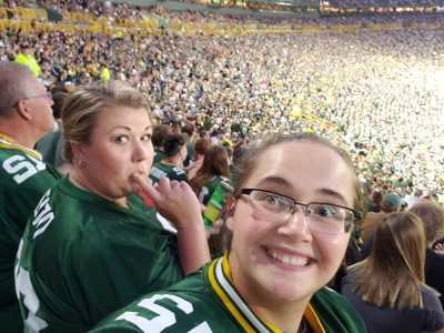 Carolyn attended Green Bay Packers vs. Kansas City Chiefs - NFL Preseason on Aug 29th 2019 via VetTix 