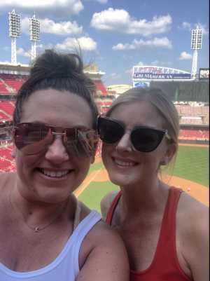 Kristi attended Cincinnati Reds vs. Colorado Rockies - MLB on Jul 28th 2019 via VetTix 