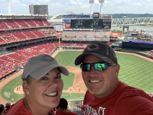 Jennifer attended Cincinnati Reds vs. Colorado Rockies - MLB on Jul 28th 2019 via VetTix 