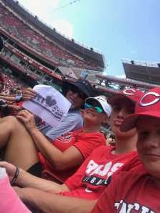 Herbert attended Cincinnati Reds vs. Colorado Rockies - MLB on Jul 28th 2019 via VetTix 
