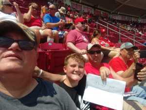 donnie attended Cincinnati Reds vs. Colorado Rockies - MLB on Jul 28th 2019 via VetTix 