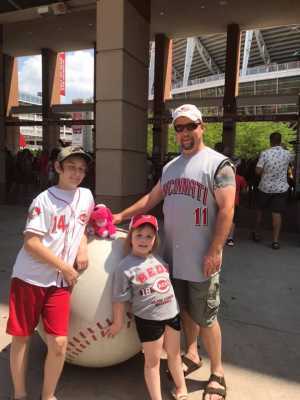 Joseph attended Cincinnati Reds vs. Colorado Rockies - MLB on Jul 28th 2019 via VetTix 