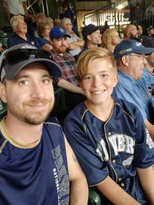 Nicholas attended Milwaukee Brewers vs. Minnesota Twins - MLB on Aug 13th 2019 via VetTix 