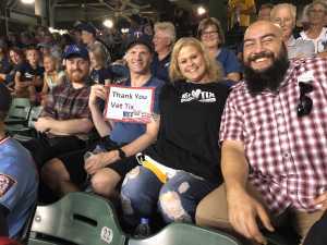 Michele attended Milwaukee Brewers vs. Minnesota Twins - MLB on Aug 13th 2019 via VetTix 