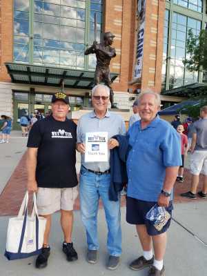 Chris attended Milwaukee Brewers vs. Minnesota Twins - MLB on Aug 13th 2019 via VetTix 