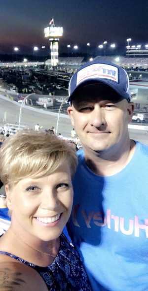 Ronald and Anna G attended Federated Auto Parts 400 - Monster Energy NASCAR Cup Series on Sep 21st 2019 via VetTix 