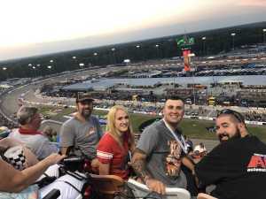 Phil attended Federated Auto Parts 400 - Monster Energy NASCAR Cup Series on Sep 21st 2019 via VetTix 