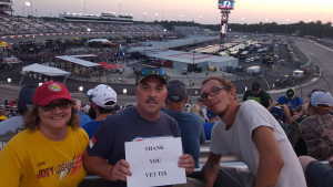 bernard attended Federated Auto Parts 400 - Monster Energy NASCAR Cup Series on Sep 21st 2019 via VetTix 