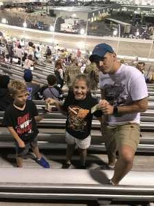 Ricky attended Federated Auto Parts 400 - Monster Energy NASCAR Cup Series on Sep 21st 2019 via VetTix 