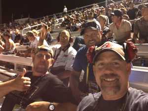 Larry attended Federated Auto Parts 400 - Monster Energy NASCAR Cup Series on Sep 21st 2019 via VetTix 