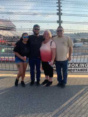 Daniel attended Federated Auto Parts 400 - Monster Energy NASCAR Cup Series on Sep 21st 2019 via VetTix 