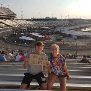 robert attended Federated Auto Parts 400 - Monster Energy NASCAR Cup Series on Sep 21st 2019 via VetTix 