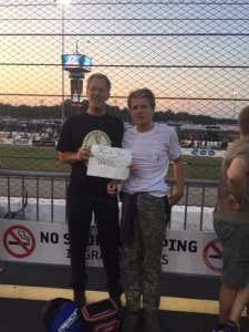 Bryan attended Federated Auto Parts 400 - Monster Energy NASCAR Cup Series on Sep 21st 2019 via VetTix 
