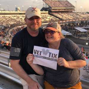D.M. attended Federated Auto Parts 400 - Monster Energy NASCAR Cup Series on Sep 21st 2019 via VetTix 