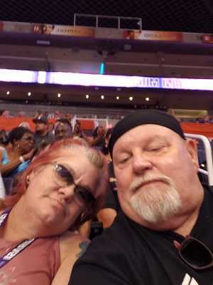 Richard attended Phoenix Mercury vs. Washington Mystics - WNBA on Aug 4th 2019 via VetTix 