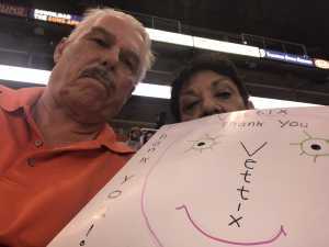 Charles attended Phoenix Mercury vs. Washington Mystics - WNBA on Aug 4th 2019 via VetTix 