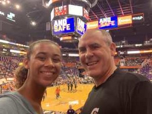 Tom attended Phoenix Mercury vs. Washington Mystics - WNBA on Aug 4th 2019 via VetTix 