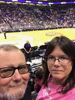 Paul attended Phoenix Mercury vs. Dallas Wings - WNBA on Aug 10th 2019 via VetTix 