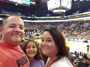 Scott attended Phoenix Mercury vs. Dallas Wings - WNBA on Aug 10th 2019 via VetTix 