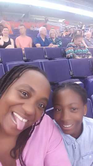 Leslie attended Phoenix Mercury vs. Las Vegas Aces - WNBA on Sep 8th 2019 via VetTix 
