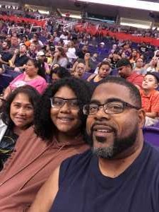 Gary attended Phoenix Mercury vs. Las Vegas Aces - WNBA on Sep 8th 2019 via VetTix 