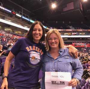 M.G. attended Phoenix Mercury vs. Las Vegas Aces - WNBA on Sep 8th 2019 via VetTix 