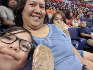 Shelly attended Phoenix Mercury vs. Las Vegas Aces - WNBA on Sep 8th 2019 via VetTix 